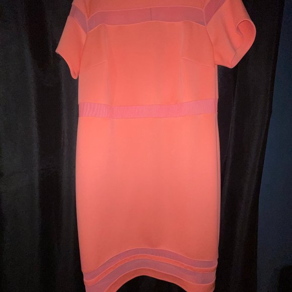 Orange/Pink Dress - Picture 1 of 7